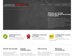 Deska tarasowa od firmy Polskie Drewno